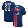 Officiële Voetbalshirt Paris Saint-Germain Bradley Barcola 29 Thuis 2024-25 - Heren